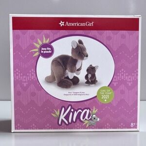 American Girl Kira's Kangaroo Joey Plush Set Girl of the Year 2021 GOTY Retired
